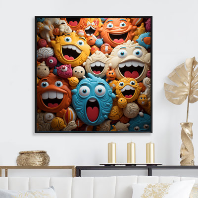" Chuckling Cookie Characters I "