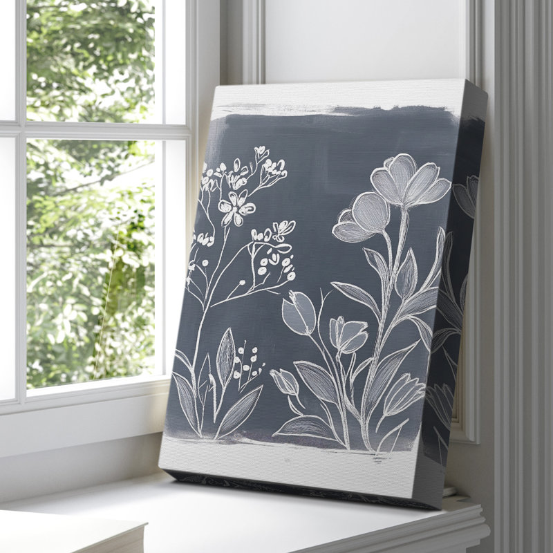 Toile tendue Floral CCX Gallery - prête à être accrochée, H 27 po x l 18 po