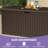 260 Gallon Resin Outdoor Deck Box-107364210