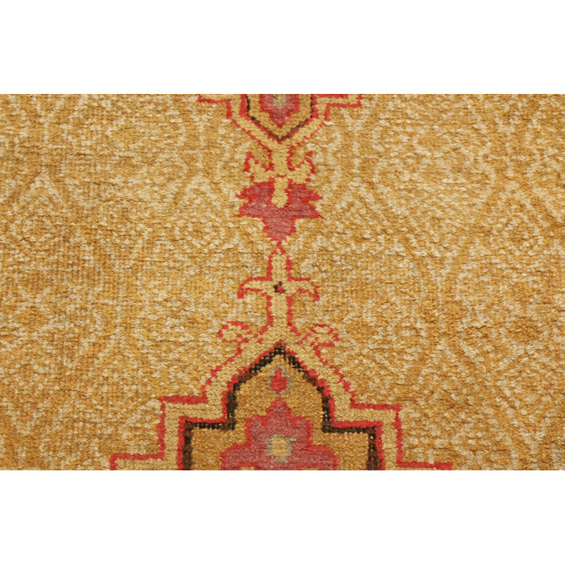 One-of-a-Kind 2'6" X 11'11" Hand Knotted Area Rug