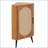 Freestanding Rattan Door Corner Cabinet, Space-Saving And Stylish Storage Solution For Small Rooms And Corners.-681802859