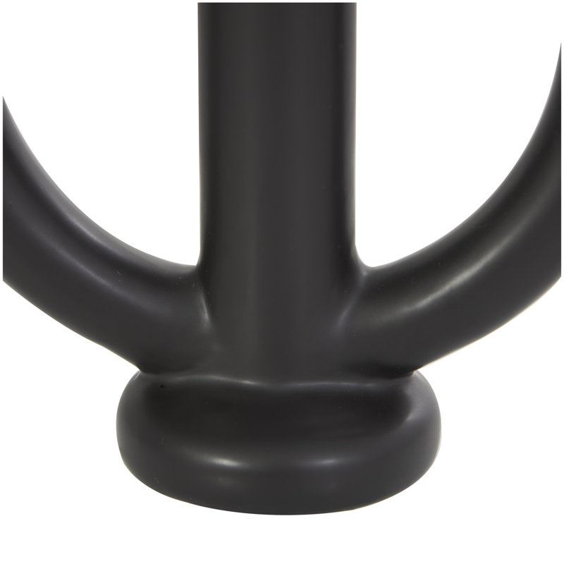 Mable 9.55'' H Earthenware Tabletop Candlestick