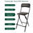 Upholstered Padded Folding Bar Stools with Footrest-1837202115