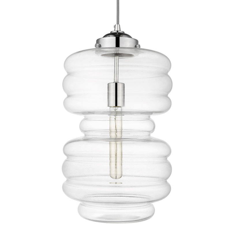 Luminaire suspendu géométrique 1 lumières simple Cabott