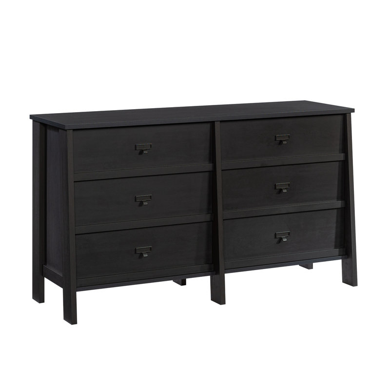 Commode, finition noire, Noir