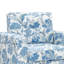 Fauteuil pivotant Lumen Floral pour salon