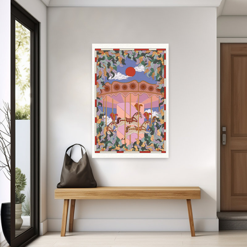 Art contemporain, art contemporain abstrait, H 60 po x l 40 po