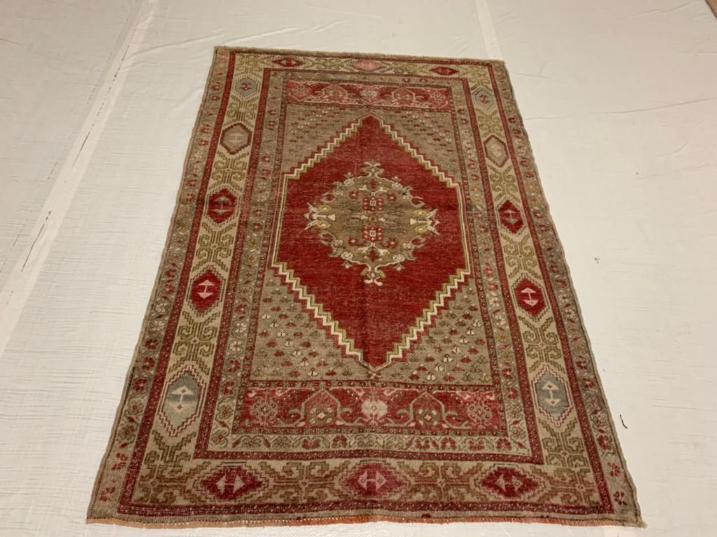 Bungalow Rose 3X5 Vintage Anatolian Distressed Turkish Dowry Tribal ...