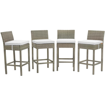 Ensemble de 4 tabourets de bar Conduit
