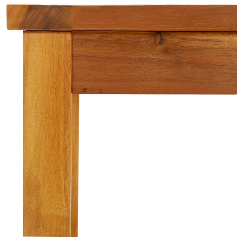 Menik Solid Wood Acacia Outdoor Bench, 45cm H x 180cm W x 35cm D