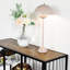 Gerianne 100 cm Steel Wine Bar Cabinet