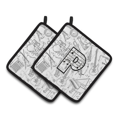 Note de musique Potholder