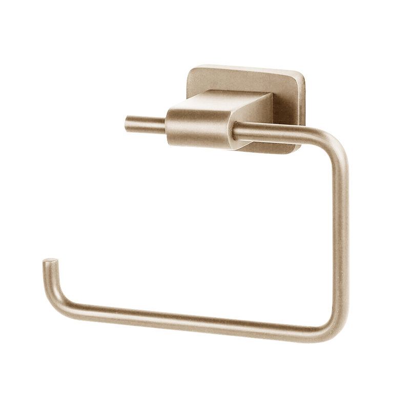 Eleganza Wall Mount Toilet Paper Holder, Polished Nickel
