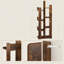 Bibliothèque géométrique en bois H 54,99 "x l 19,64" Nemec-1317543797