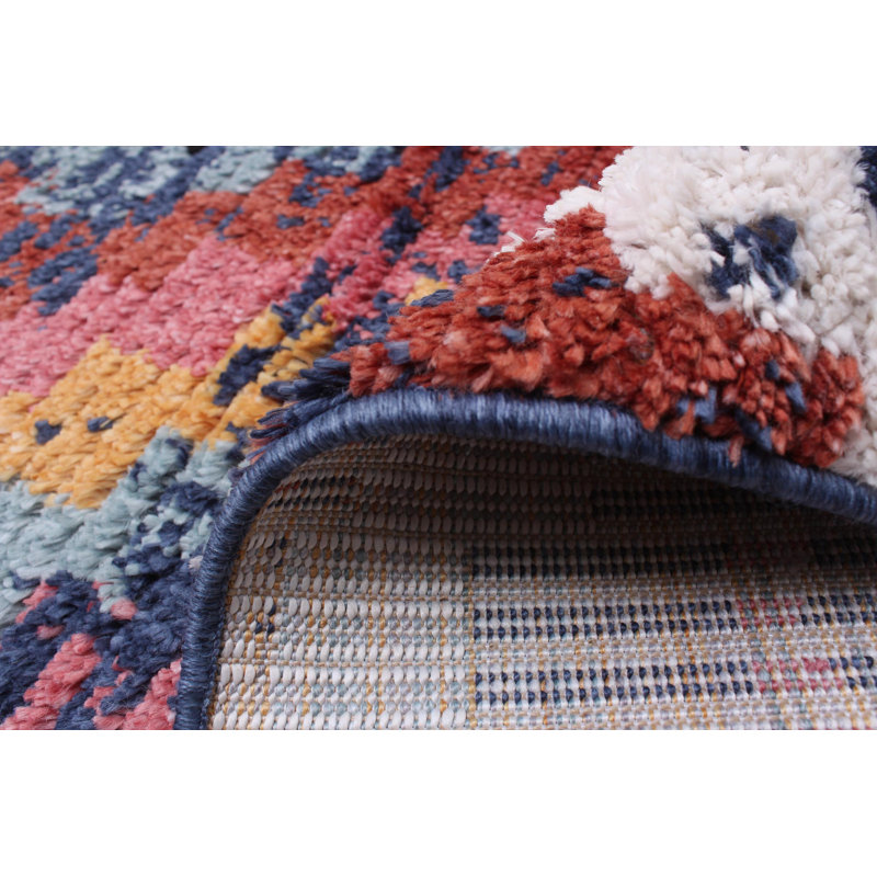 Abdur-Rahim Geometric Indoor Rug, Rectangle 5'3" x 7'3"
