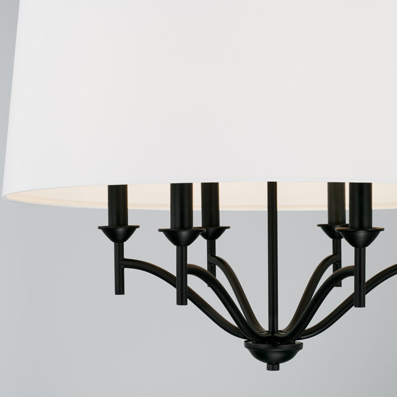 Luminaire suspendu tambour 6 lumières
