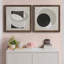Moderniste Neutre III, ensemble de 2 reproductions d'art sur toile encadrées-1143163485-1143163482