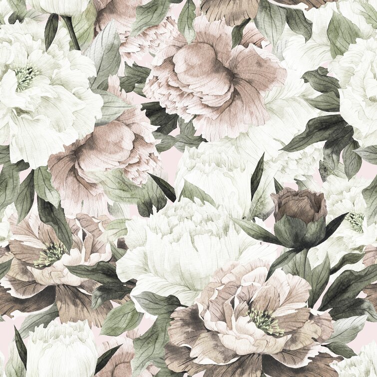 House of Hampton Harding Floral Wallpaper  Reviews  Wayfair