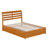 Lamareon Solid Wood Storage Platform Bed with Footboard & Under Bed Drawers-756382971-756382970