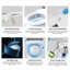 Toilette intelligente de luxe avec bidet DeerValley: chasse d'eau puissante de 1000 g, couvercle à ouverture / fermeture automatique, bouclier en mousse et hauteur ADA de 17,5 po en blanc