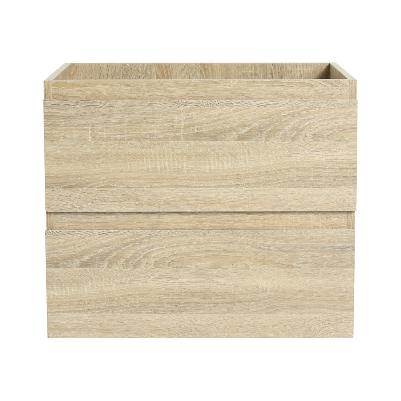 Meuble-lavabo en chêne, 24 po, armoire pratique, unité de rangement moderne, 24", Chêne