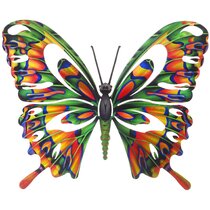 Norcross Large Metal Butterfly Outdoor Wall Decor Lynton Garden