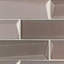Remington 3D Bricks Bronze Glass Mosaic Tile-700849758