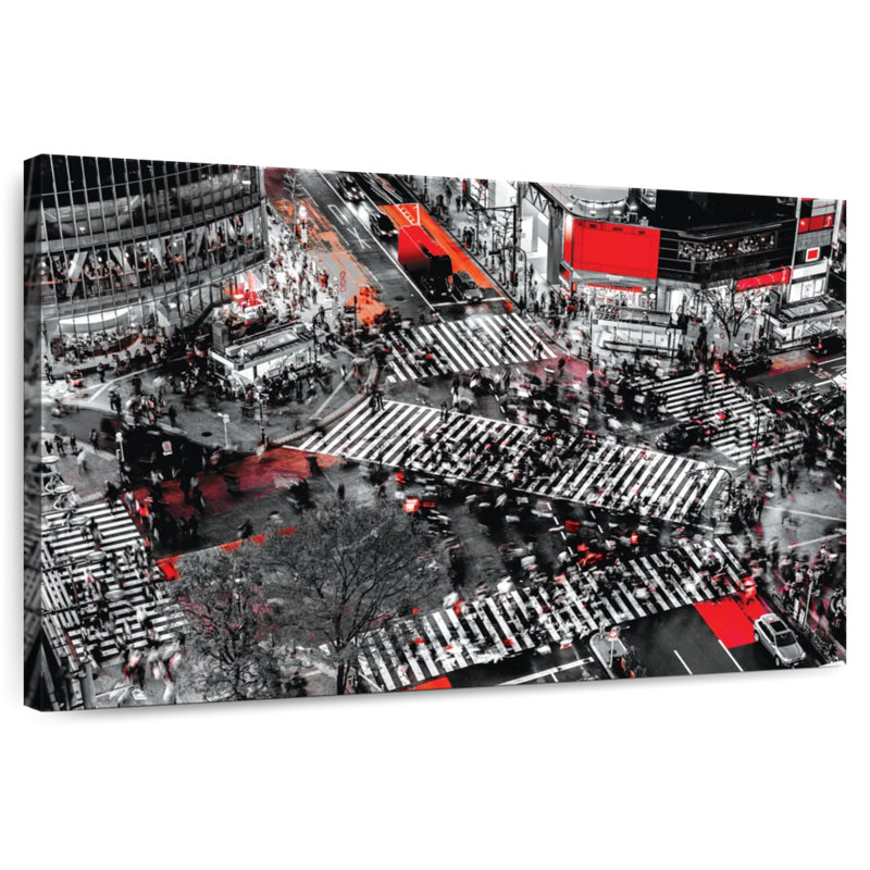 Sireci Shibuya Hustle, 26" H x 39" W