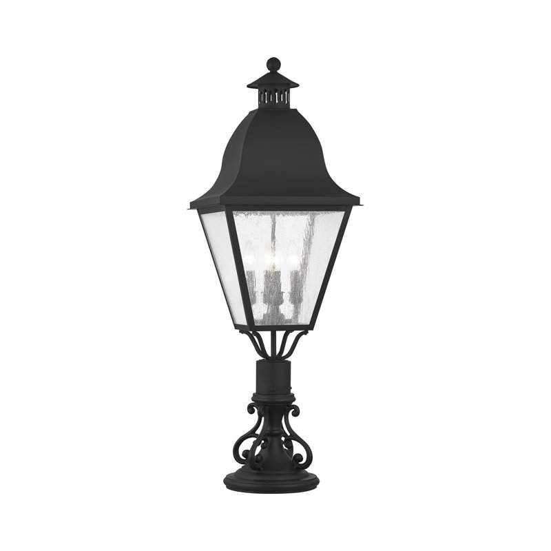 Beverli Seeded Lantern Head, Black