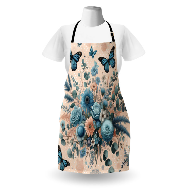 No Pattern Bib Apron