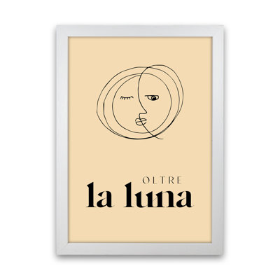 Oltre La Luna 1 Piece Wall Art