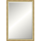 Chamblee Solid Wood Beveled Mirror