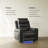 Leather Power Recliner Chair with Triple Motor Adjustment, USB/Type-C Charging & 7-Color LED Lighting – Home Theater Seating-1591968606