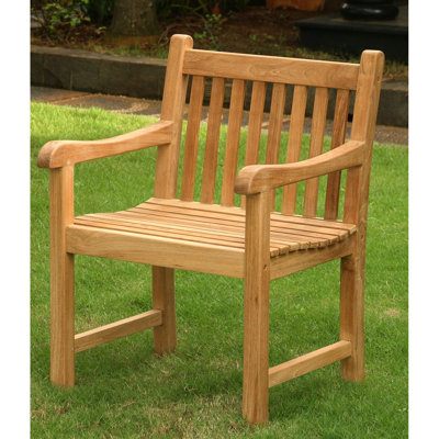 Chaise de patio teck Emmitt