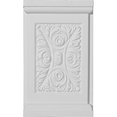 Medway 8 5/8"H x 5 1/4"W x 1 1/4"D Plinth Block