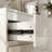 Elegant 9-Drawer High-Gloss White Dresser