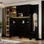 Ensemble de vitrines de rangement 106,2 po