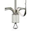 Griffin 31" Chandelier with Linen Shades-1307963374