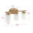 3-E26 Light Bulbs 19.09 inch Glass Shade Contemporary Vanity Light Fixture-1386301381