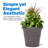 Step2 Claremont Round Plastic Outdoor Planter Pot-83462883-96916924