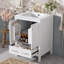 Meuble-lavabo de 24 po avec armoire de rangement et fermeture en douceur pour les espaces compacts-1745332536