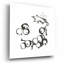 «Grapes II BW» par Chris Paschke, art mural en verre acrylique-1551377281