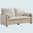 Jax Chenille Upholstered 2-Seater Sofa with Down-Filled Cushions-1598300979