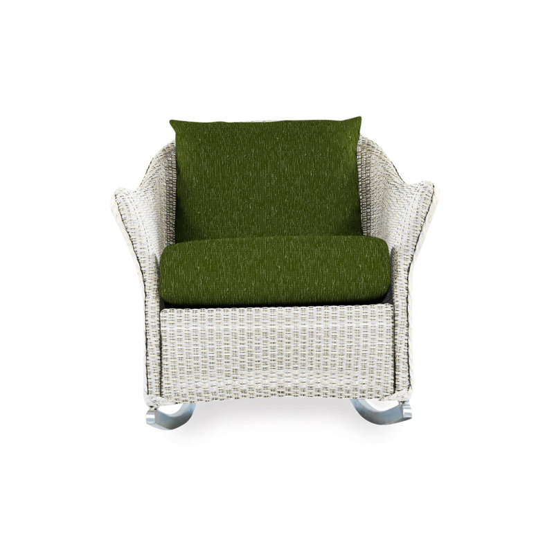 Weekend Retreat Outdoor Rocker Chair, Remy Cloud, Antique White