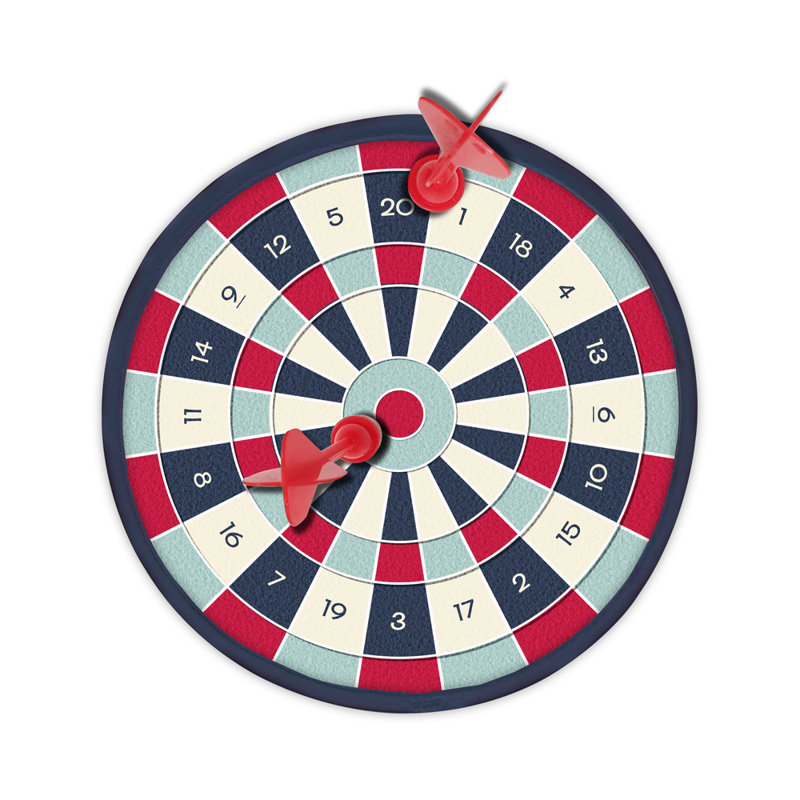 Jeu de fléchettes planète