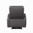 Top Grain Leather Upholstered Power Motion Reclining