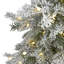 Lighted Artificial Spruce Christmas Tree-847884691