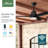 Hunter 52 Inch Aeronaut  Wi-Fi ENERGY STAR® Damp Rated Ceiling Fan With Lights And Remote-102498226-126183627
