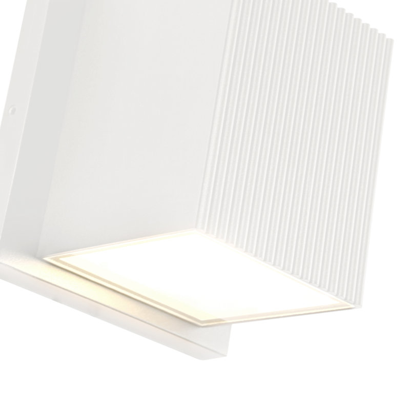 Mavis LED Outdoor Sconce, White