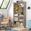 Bibliothèque l 35,4 ", bibliothèque haute moderne en bois-1646158359-1657668169